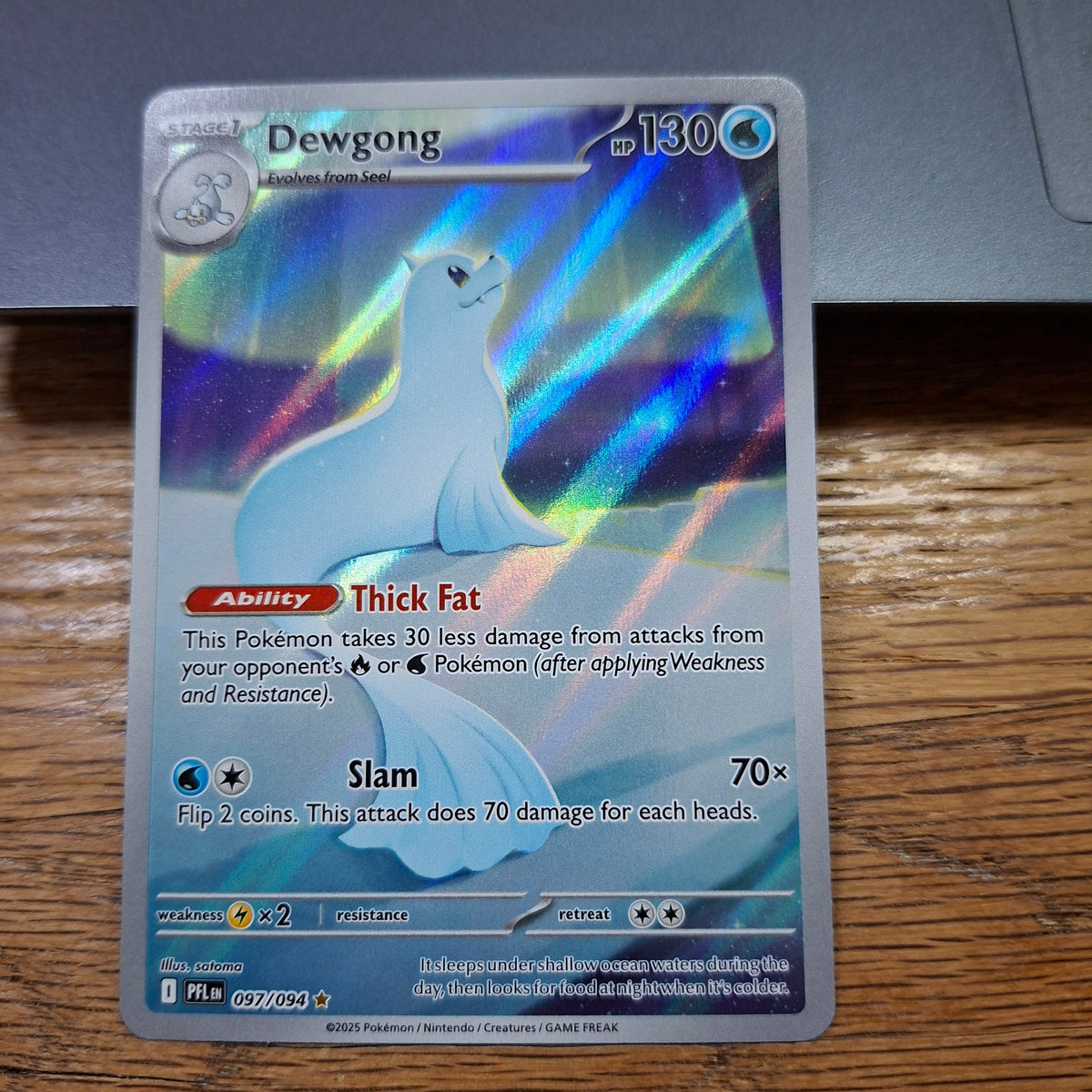 Dewgong Mega Evolutions: Phantasmal Flames 097/094 (Secret Rare)