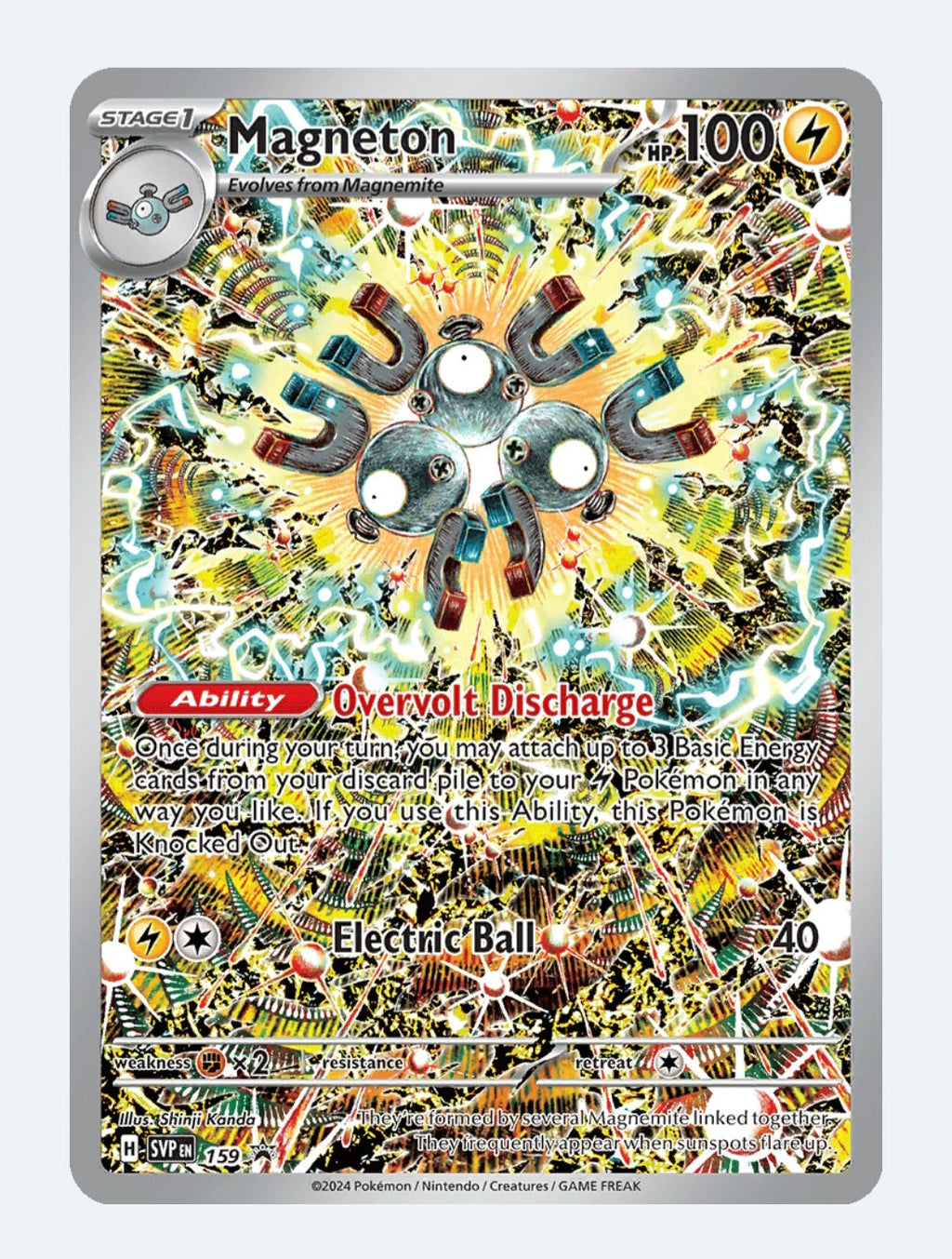 Magneton Scarlet & Violet Promo SVP 159 /225 (Holo)