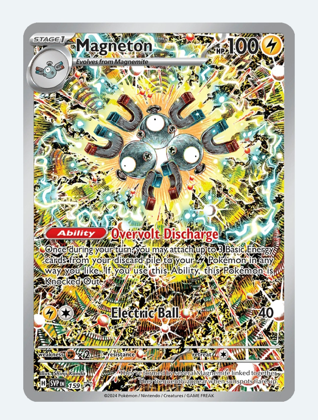 Magneton Scarlet & Violet Promo SVP 159 /225 (Holo)