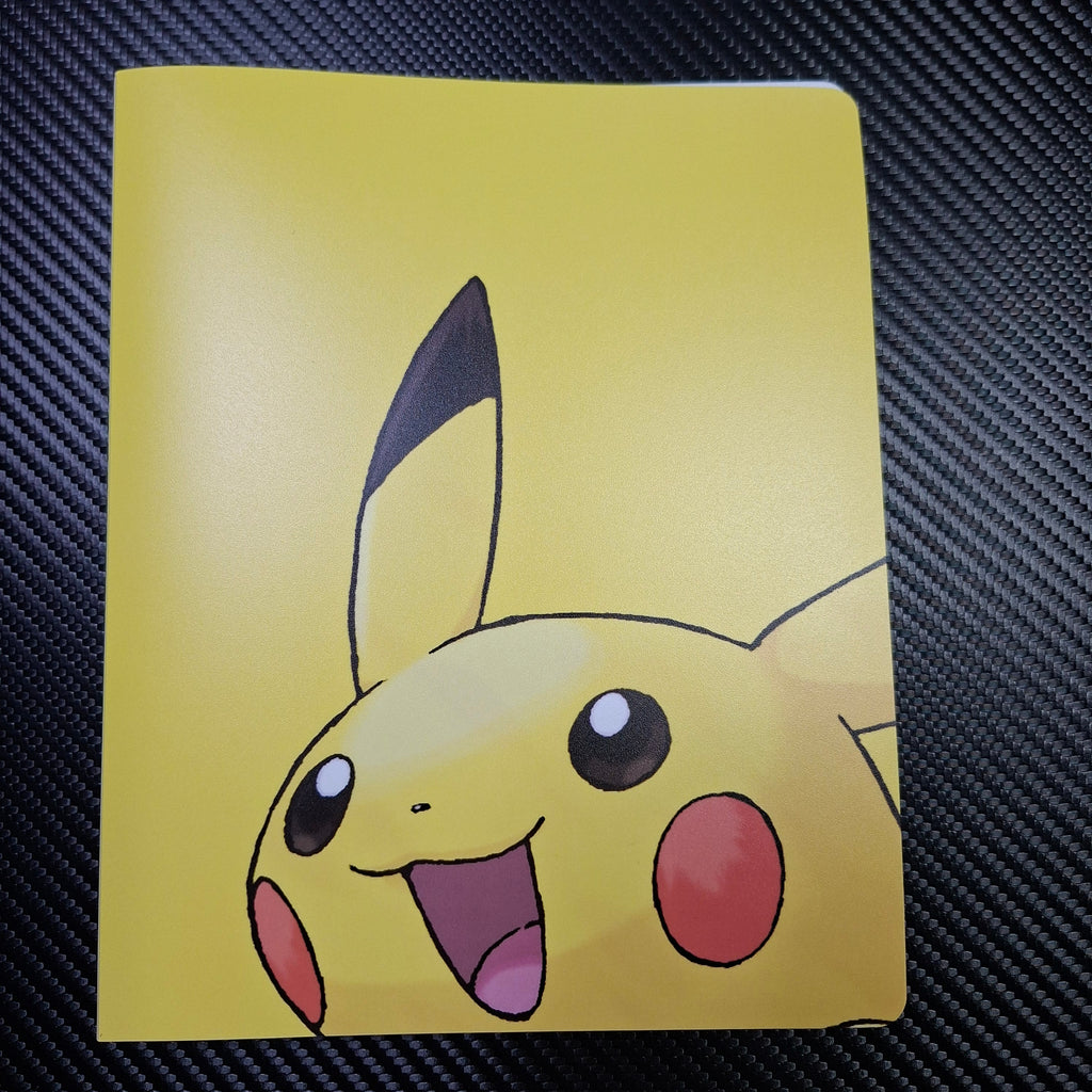 Pokémon Binder Pikachu Geel 40 enkele  80 dubbele kaarten