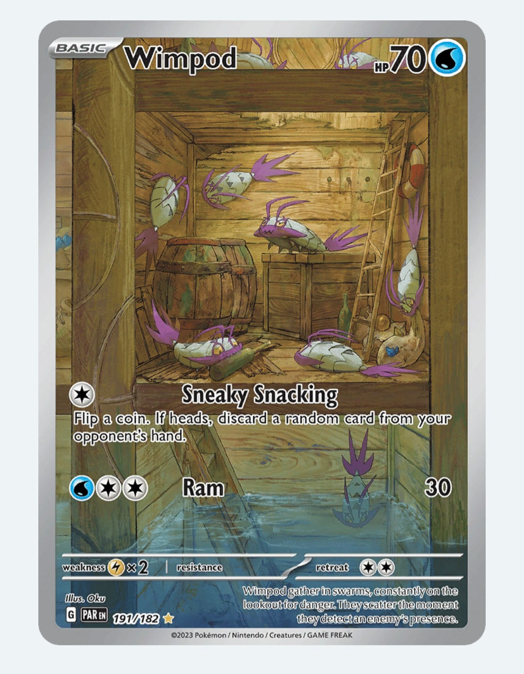 Wimpod Scarlet & Violet: Ancient Roar 191/182 (Art Rare)