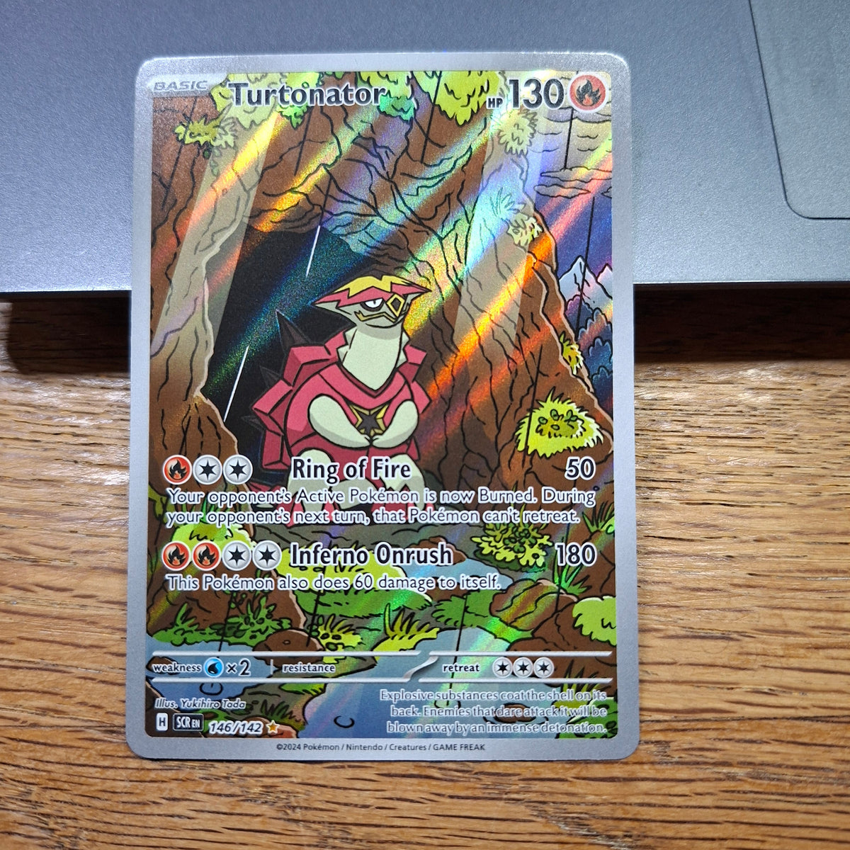 Turtonator Scarlet & Violet: Stellar Crown 146/142 (Art Rare)