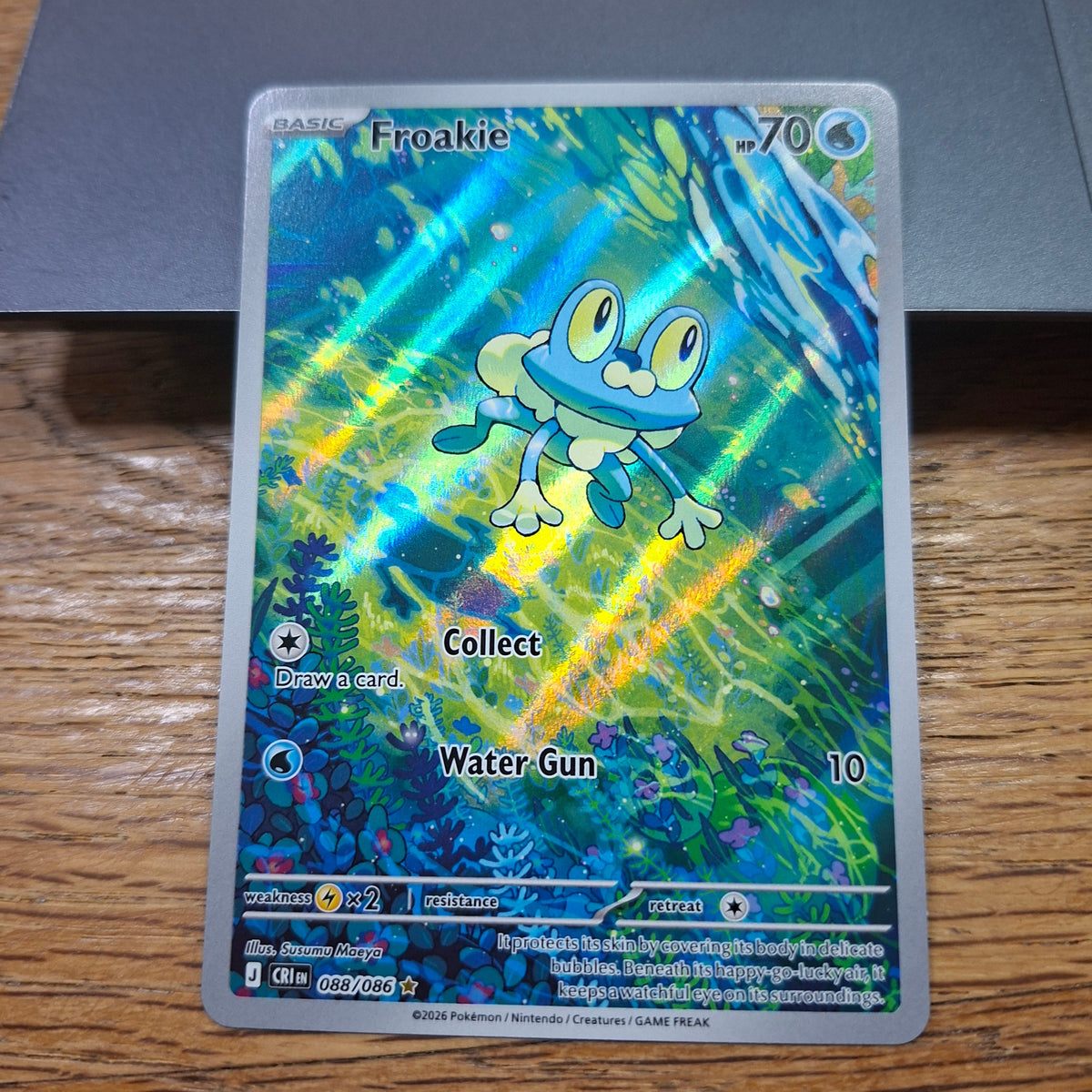 Froakie Mega Evolutions: Chaos Rising 088/086 (Secret Rare)