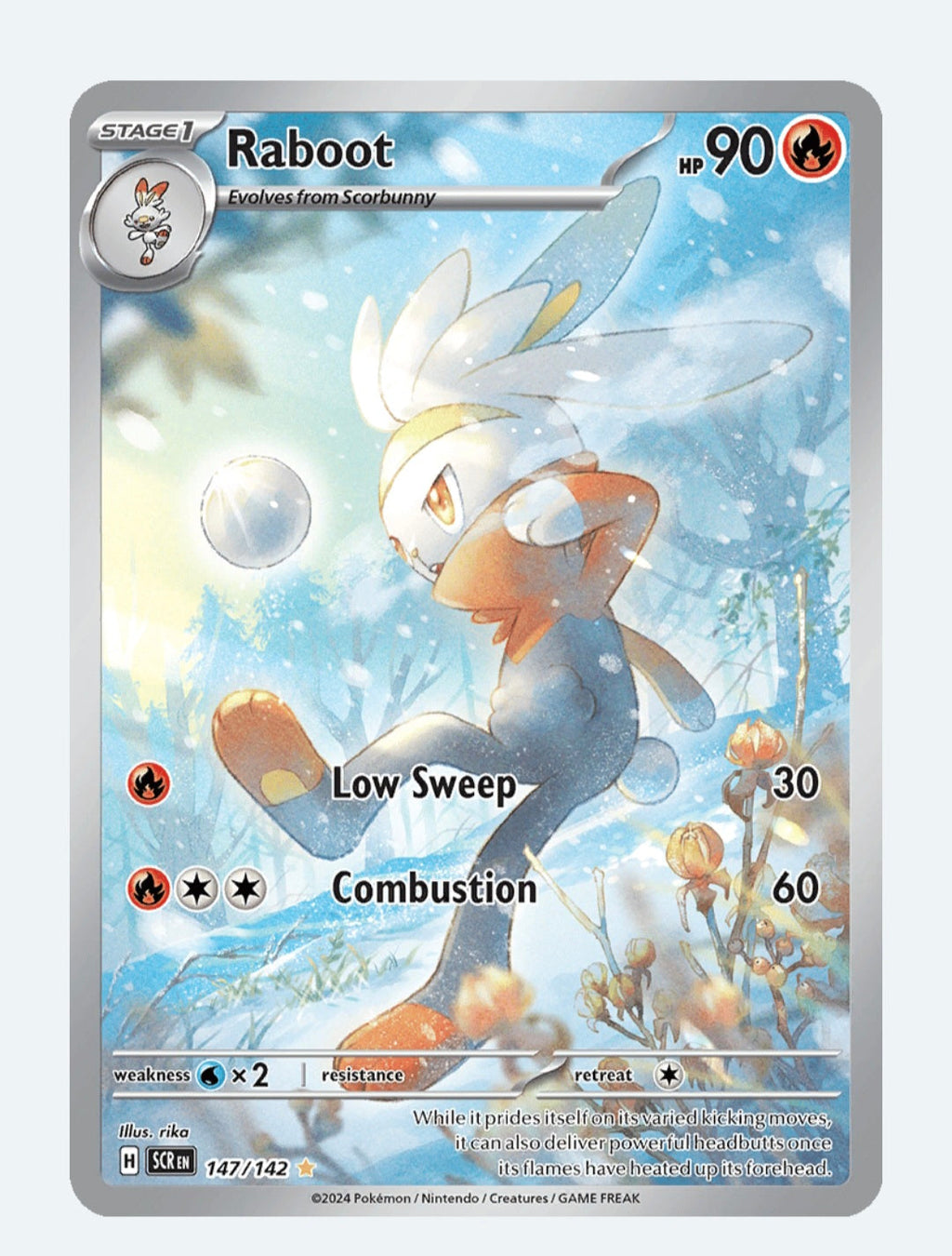 Raboot Scarlet & Violet: Stellar Crown 147/142 (Art Rare)