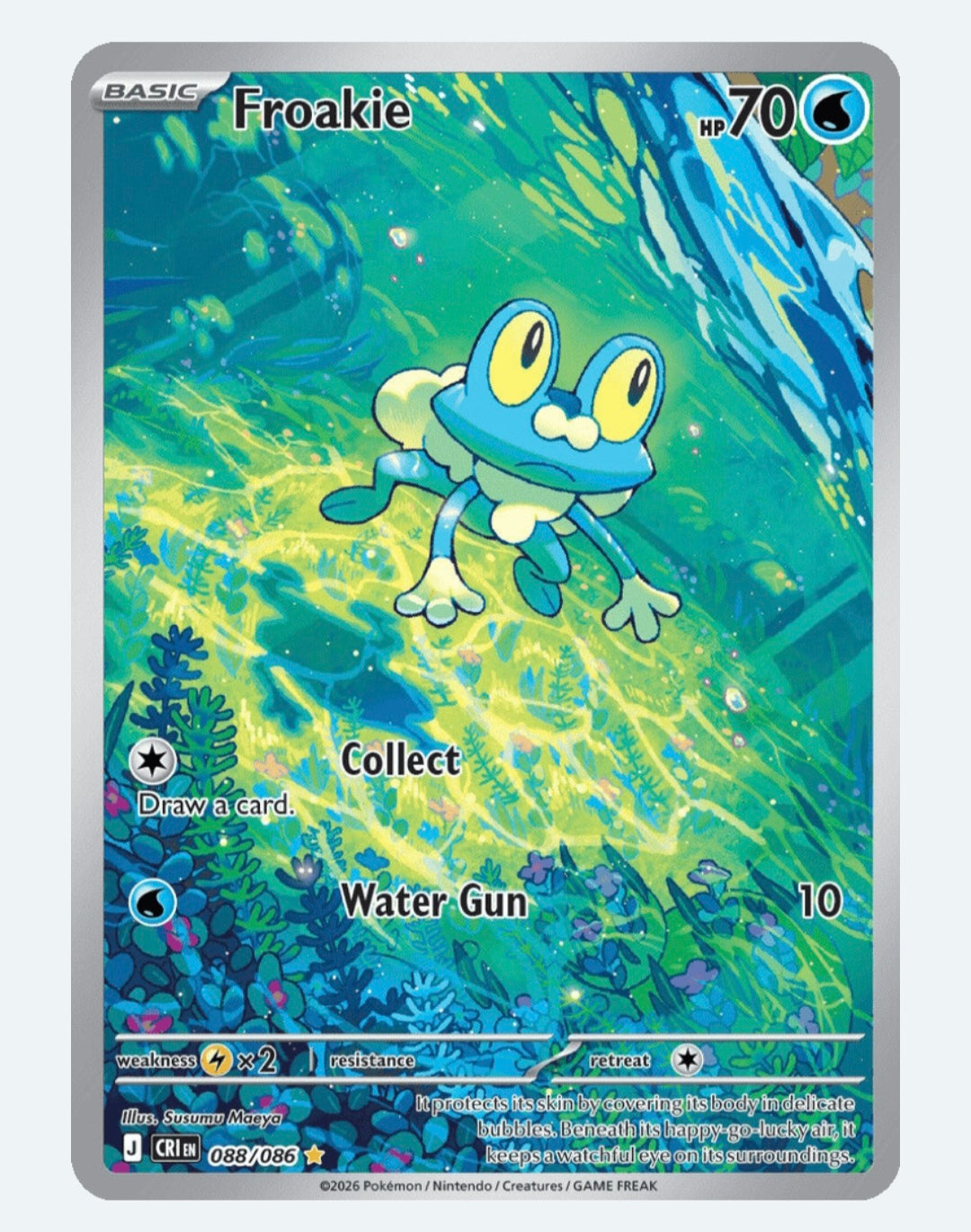 Froakie Mega Evolutions: Chaos Rising 088/086 (Secret Rare)