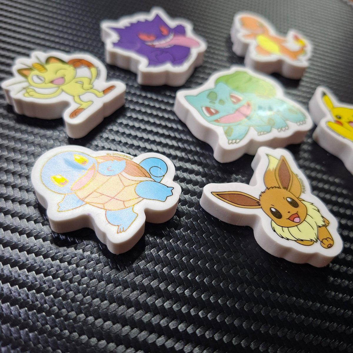 1 stuks Pokémon Gum Random karakter  ±4-5cm Beperkte voorraad