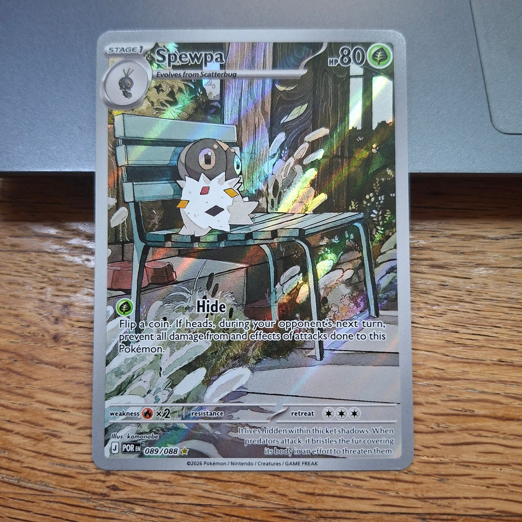 Spewpa Mega Evolution: Perfect Order 089/088 (Illustration Rare)