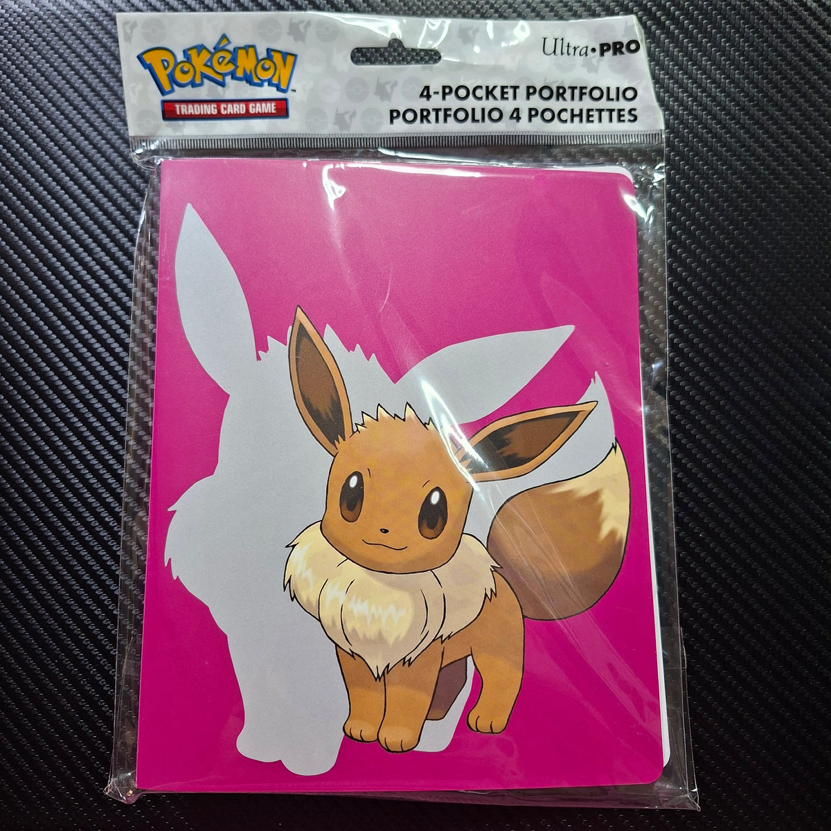 Pokémon Binder Eevee Roze  40 enkele 80 dubbele kaarten
